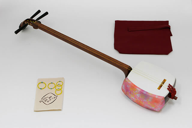 Ikuta JIuta Karin (Red Oak)Shamisen